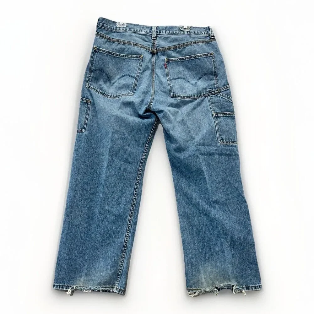Vintage Levi's Jeans Men's 38x30 Carpenter Loose Straight Leg